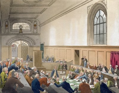 ロンドンの小宇宙、19世紀初頭（版画）スウェーデン語 av Thomas (after) Rowlandson