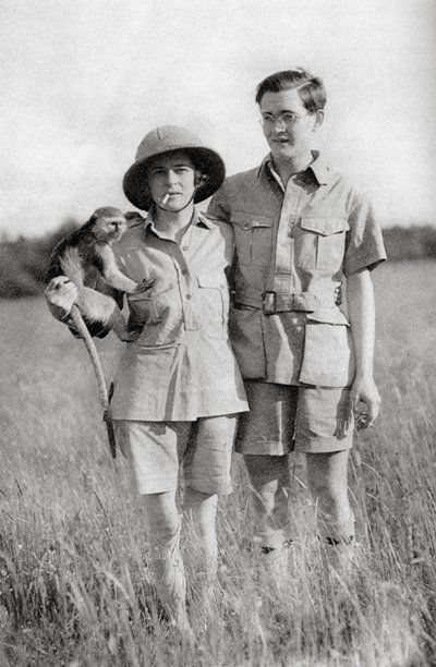 Stella Court Treatt och Errol Hinds, Dodoma till Mongalla, Östafrika, 1925 1927 av Thomas A. Glover