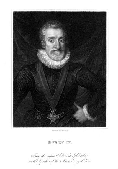 Henrik IV, Frankrikes kung, 1800-talet. av Thomas A. Woolnoth