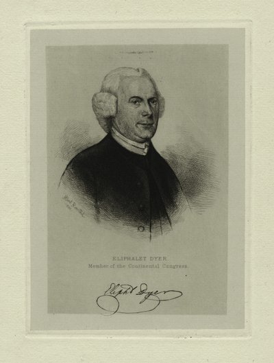 Eliphalet Dyer (etsning) av Thomas Addis (after) Emmet