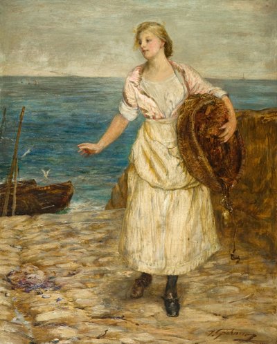 The Lass That Baits the Lines av Thomas Alexander Ferguson Graham