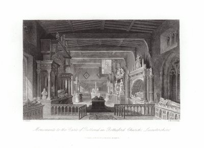 Bottesford kyrka av Thomas Allom