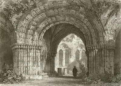 Chapter House, Furness Abbey av Thomas Allom
