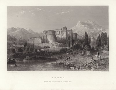 Pergamos, Turkiet av Thomas Allom