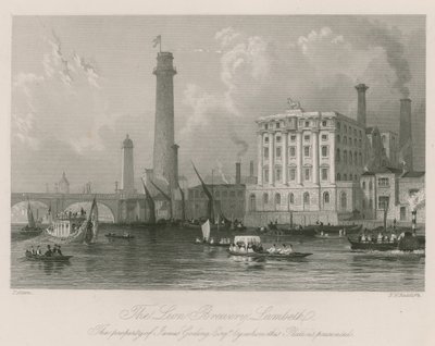Lejonbryggeriet i Lambeth av Thomas Allom