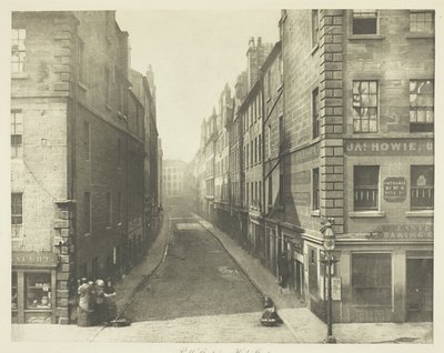 Bell Street från High Street av Thomas Annan