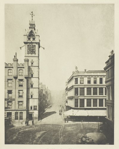 High Street från korset av Thomas Annan