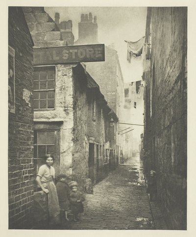 Old Vennel utanför High Street av Thomas Annan