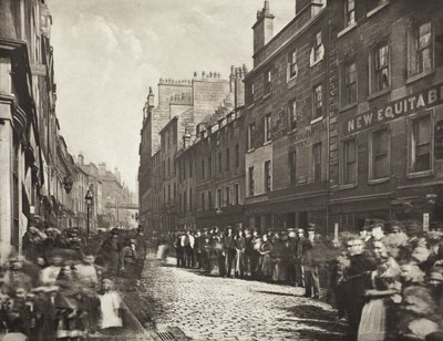 Saltmarket från Bridgegate (#33) av Thomas Annan