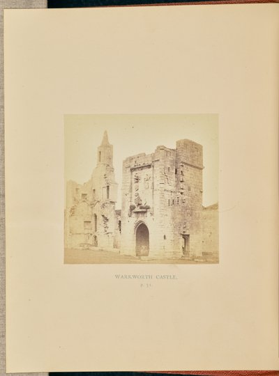 Warkworth Castle av Thomas Annan
