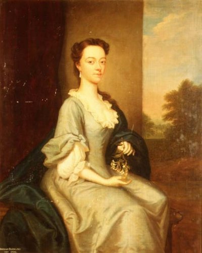 Porträtt av Hannah Suckling av Thomas Bardwell
