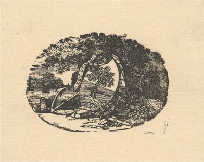 The Arms of Glasgow av Thomas Bewick