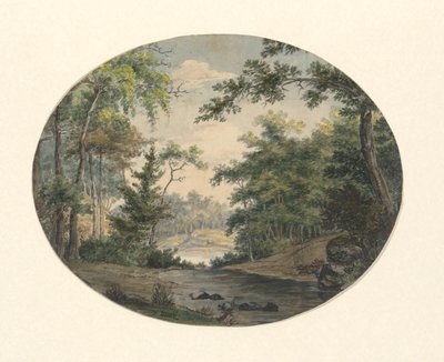 Skogslandskap av Thomas Birch