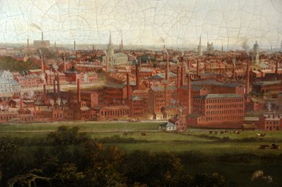 Utsikt över Leeds av Thomas Burras