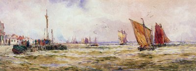 Hamnen, 1896 av Thomas Bush Hardy