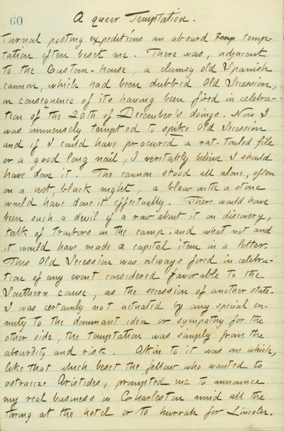 Thomas Butler Gunn Diaries- Volume 15, page 70, January 12, 1861 av Thomas Butler Gunn