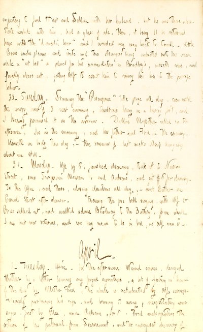 Thomas Butler Gunn Diaries- Volume 2, page 70, March 29-April 1, 1851 av Thomas Butler Gunn