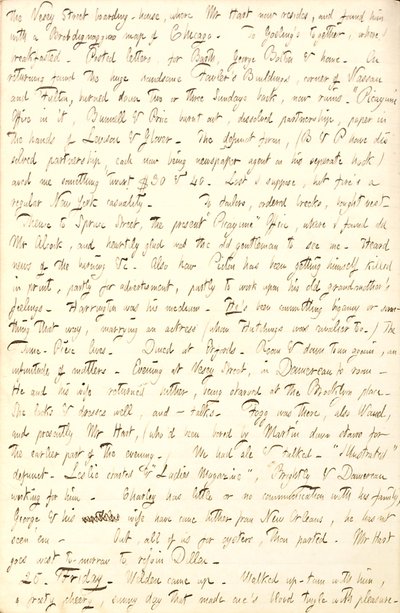 Thomas Butler Gunn Diaries- Volume 6, page 206, November 24-25, 1853 av Thomas Butler Gunn
