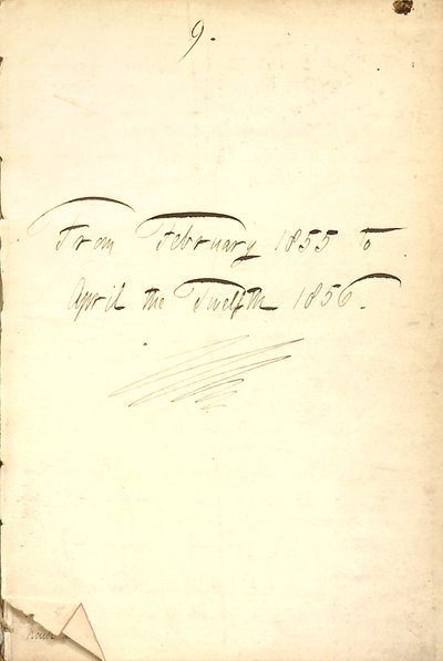 Thomas Butler Gunn Diaries- Volume 7, page 5, 1855-1856 av Thomas Butler Gunn