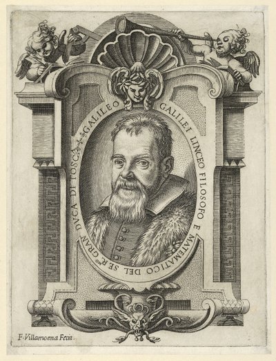 Galileo Galilei, pub.1613 av Thomas Buttersworth
