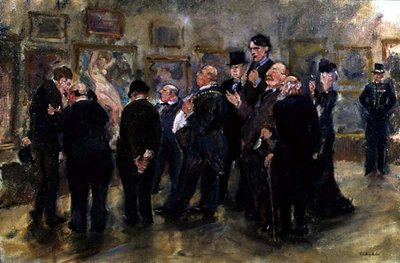 Inköpskommittén (olja på duk) av Thomas Cantrell Dugdale