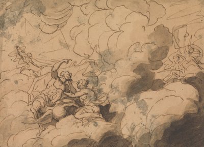 Illustration till Homeros Iliaden av Thomas Carwitham