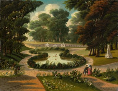 Mount Auburn Cemetery av Thomas Chambers