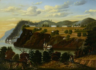 Utsikt över West Point av Thomas Chambers