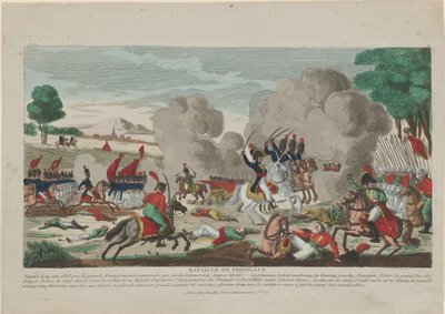 Slaget vid Friedland. En anklagelse från det ryska Leib-gardet den 14 juni 1807, 1808 av Thomas Charles Naudet