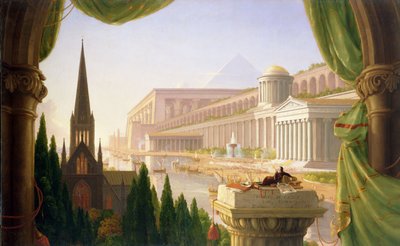 Arkitektens dröm av Thomas Cole