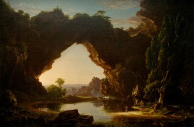 Kväll i Arcady av Thomas Cole