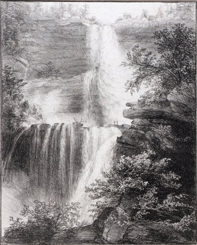 Fall vid Catskill av Thomas Cole