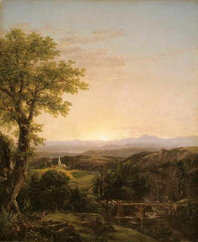 New England Scenery av Thomas Cole