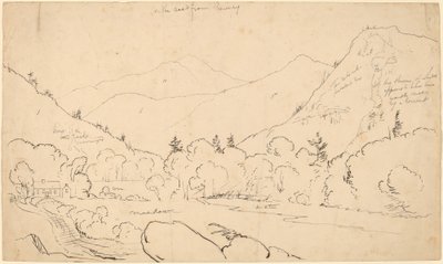 På vägen från Conway av Thomas Cole