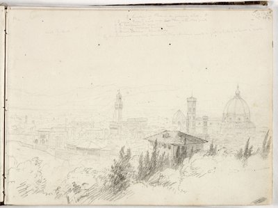 Panorama över Florens av Thomas Cole