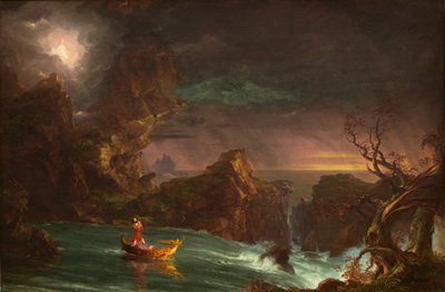 The Voyage of Life: Manhood av Thomas Cole