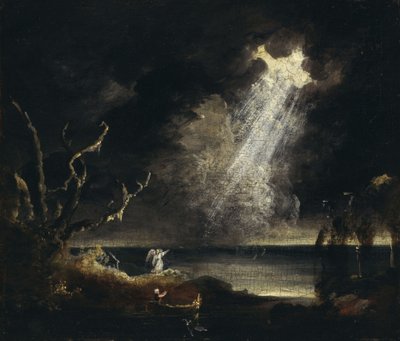 Livets resa: Ålderdom (studie) av Thomas Cole