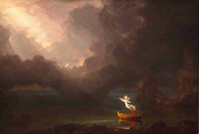 Livets resa: Ålderdom, 1842. av Thomas Cole