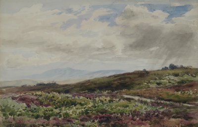 Tittar mot Chanctonbury, West Sussex av Thomas Collier