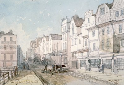Long Lane, City of London, 1851. av Thomas Colman Dibdin