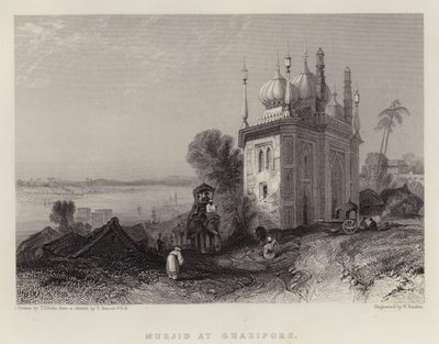 Masjid Et Gazipur (Black Litho) av Thomas Colman Dibdin
