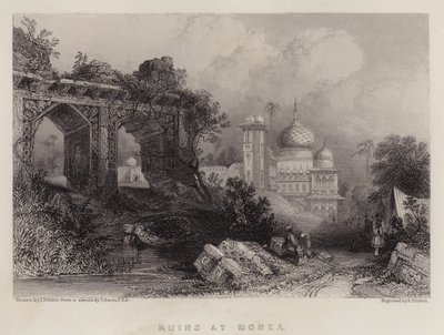 The Ruins Remember It (Black Litho) av Thomas Colman Dibdin