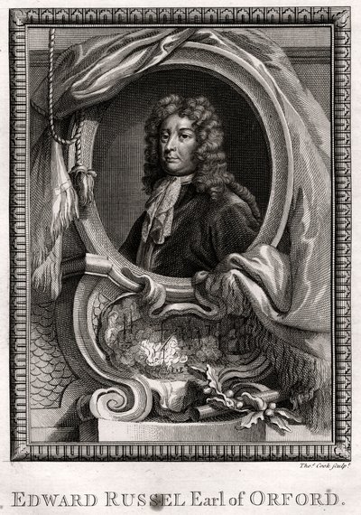 Edward Russel, Earl of Orford, 1775 av Thomas Cook