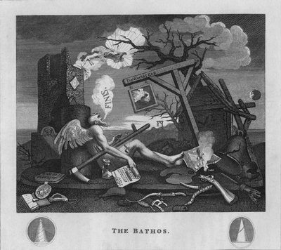 The Bathos, 1807, 1827. av Thomas Cook