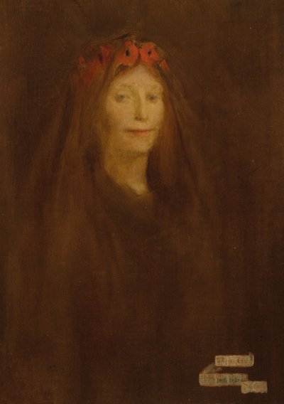 Studie för "Death the Bride", 1894 av Thomas Cooper Gotch