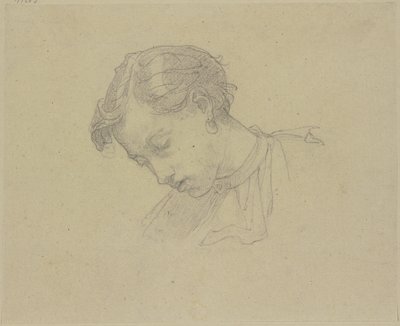 En ung mans huvud av Thomas Couture