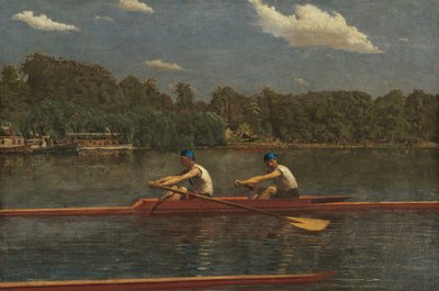 Bröderna Biglin Racing av Thomas Cowperthwait Eakins