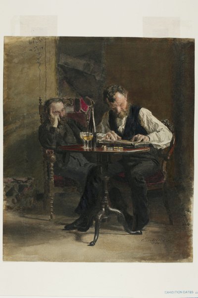 Zither-spelaren av Thomas Cowperthwait Eakins