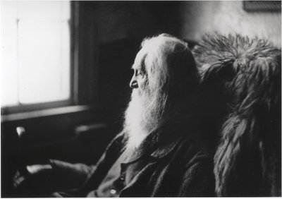 Walt Whitman i Camden, N.J., ca 1891 (silvertryck på papper) av Thomas Cowperthwait Eakins