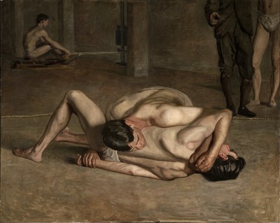 Brottare av Thomas Cowperthwait Eakins